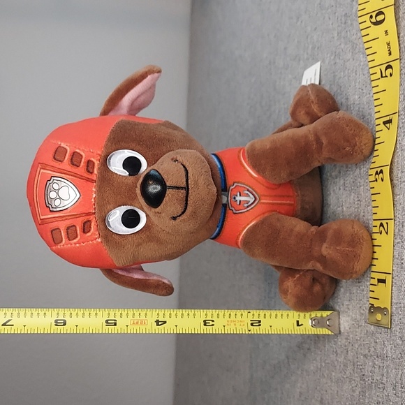 Paw Patrol 6.5-Inch Zuma Dog Stuffie Plush Stuffed Animal Toy - Picture 6 of 6